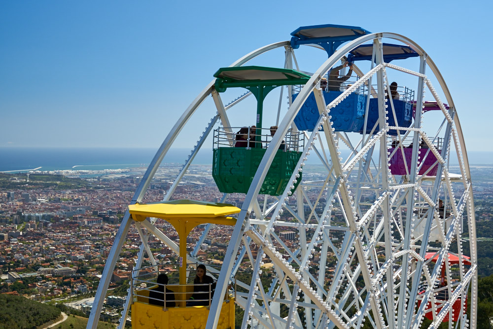 Ferris wheel at Tibidabo
