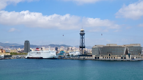 View on Barcelona from Tibidabo