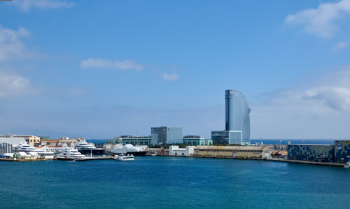 View on Barcelona from Tibidabo