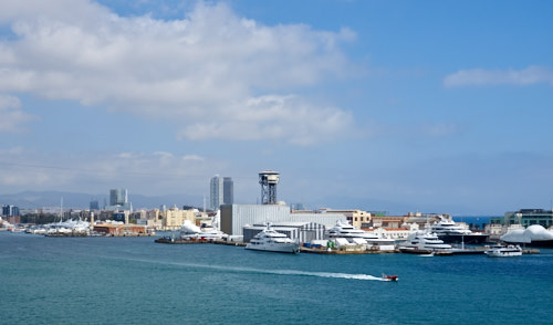 View on Barcelona from Tibidabo