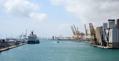 View on Barcelona from Tibidabo