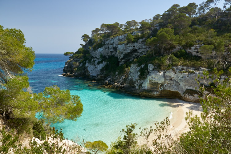 Cala Macarelleta, Menorca