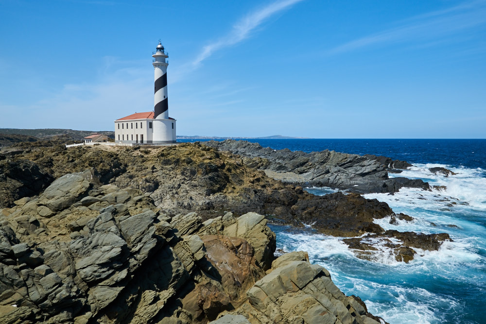 Faro de Favarix, Menorca