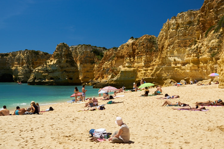 Praia de Marinha, Portugal